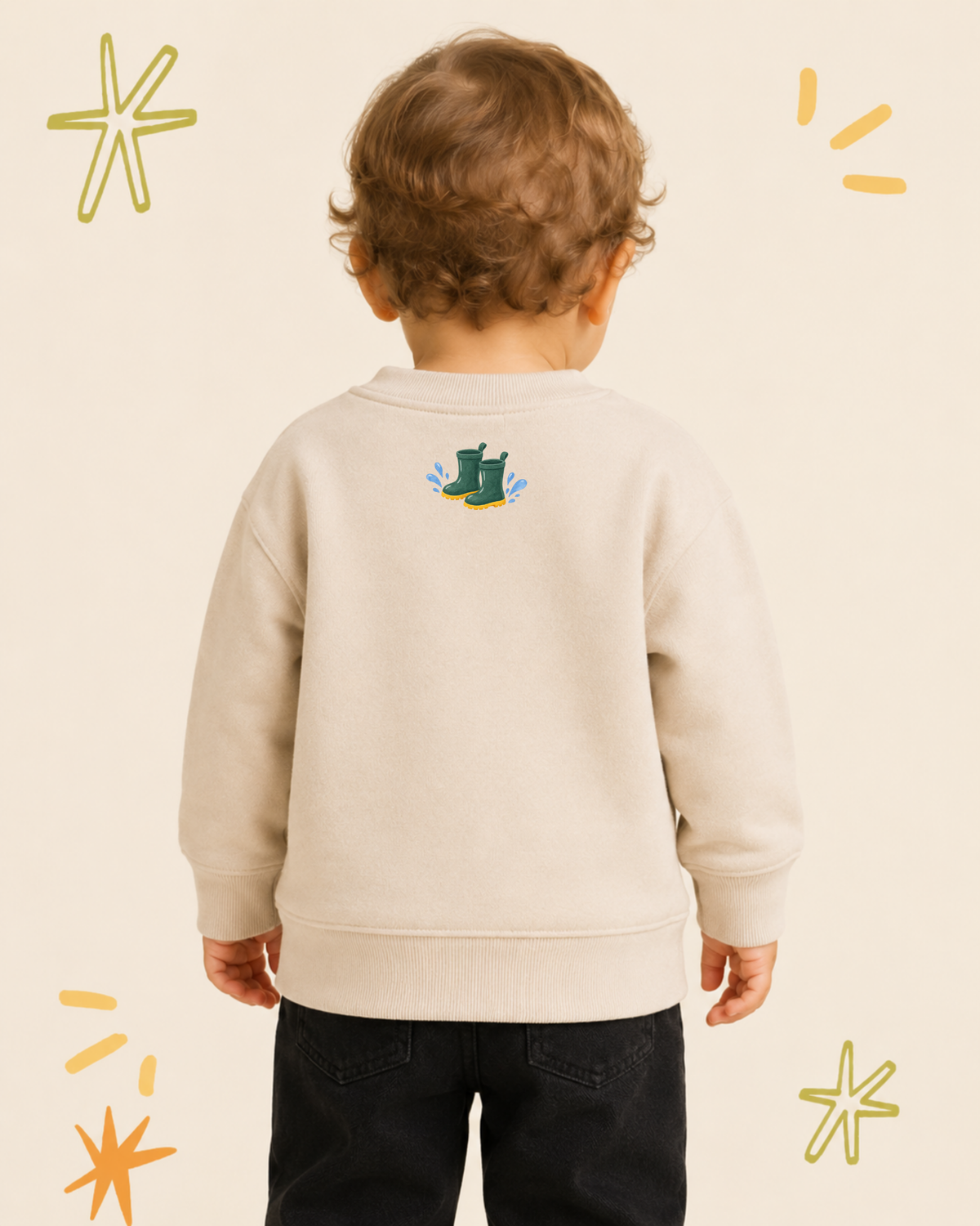 Personalised Rainy Day Adventures Jumper