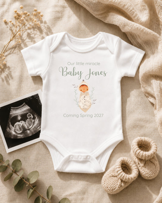 Little Dreamer Personalised Pregnancy Announcement