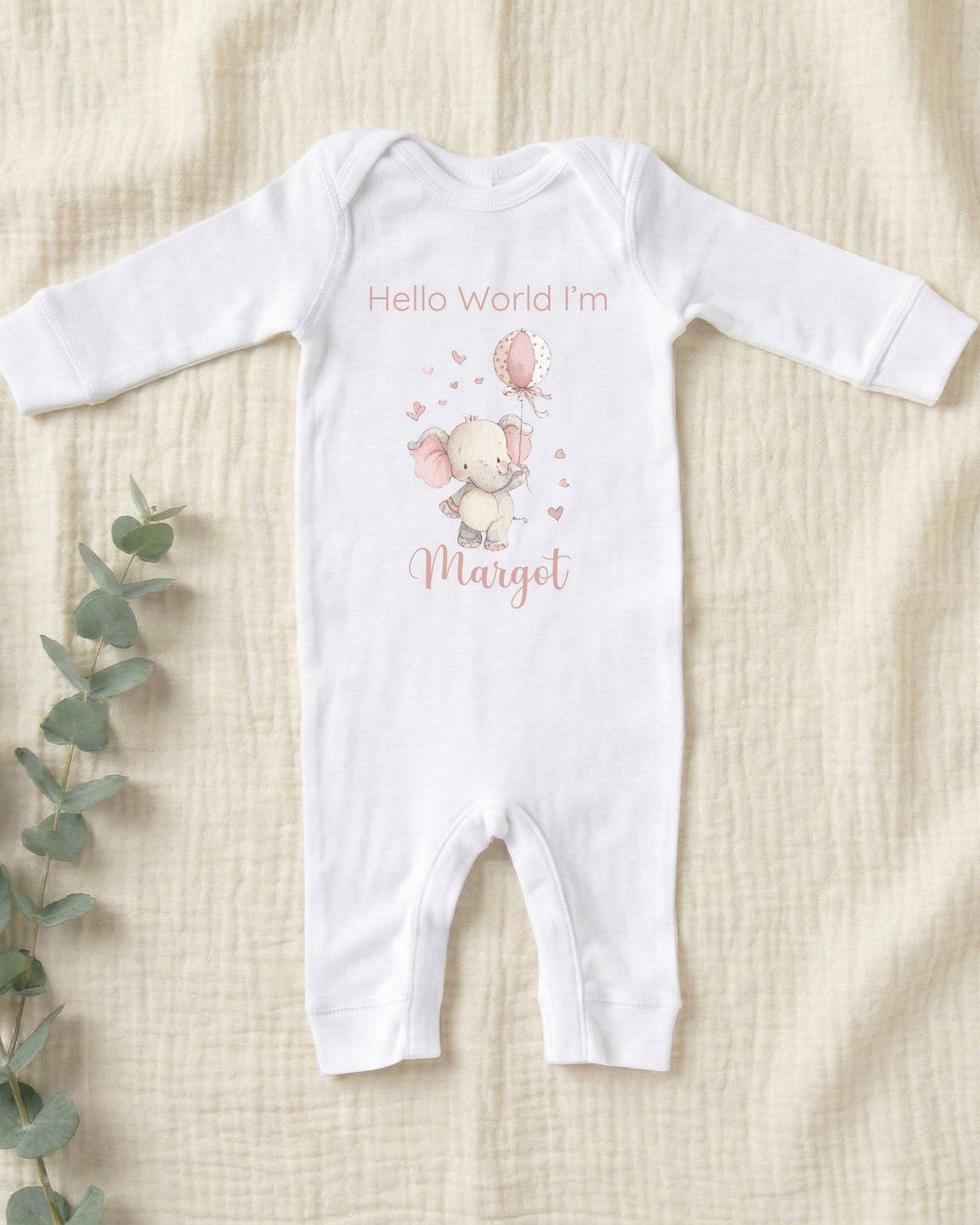 Personalised Wish Upon a Star Bunny Baby Outfit