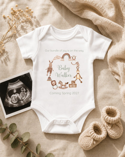 Little Beginnings Personalised Pregnancy Announcement