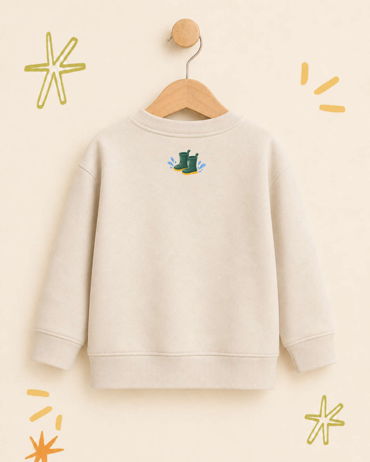 Personalised Rainy Day Adventures Jumper