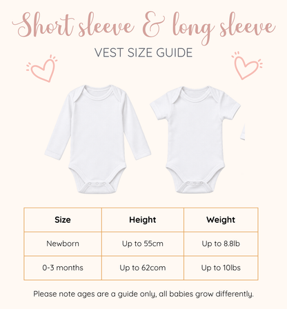 Personalised Miracle Balloons Baby Outfit